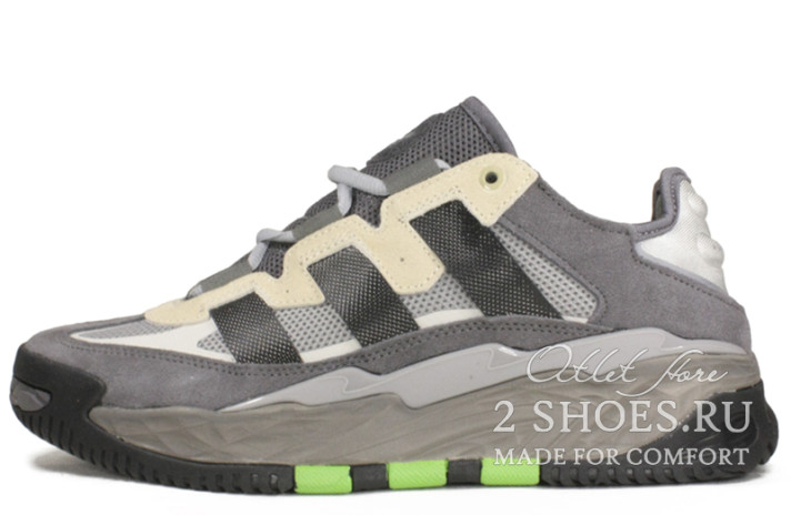 Кроссовки Adidas Niteball Grey Five FX7654 серые