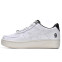 Кроссовки женские A Bathing Ape Bape Sta Black White Silver