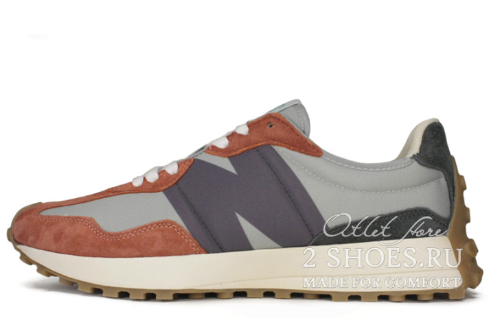 Кроссовки New Balance MS327JC1 Red Grey Blue  красные, серые