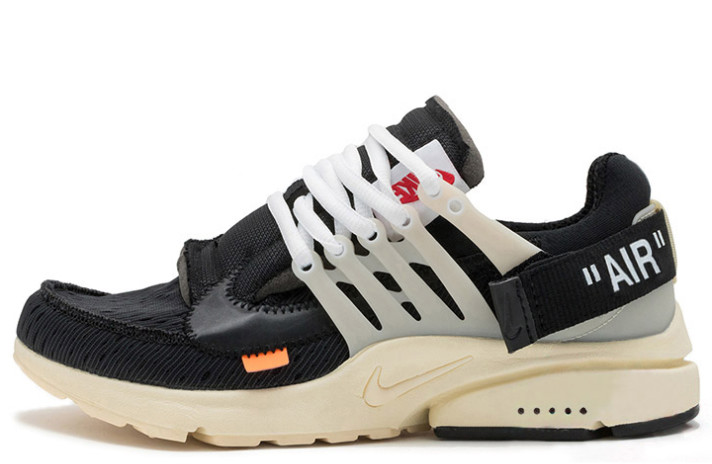 Кроссовки Nike Air Presto Off White x Black Muslin AA3830-001 черные
