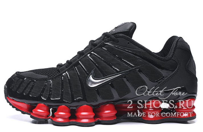 Кроссовки Nike Shox TL Skepta Black Red CI0987-001 черные
