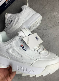 Кроссовки Fila Disruptor 2 White Bright живое фото 3