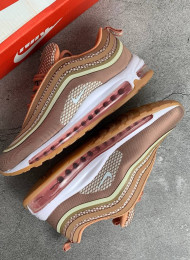 Кроссовки Nike Air Max 97 Ultra Metallic Rose Gold Pink живое фото 1