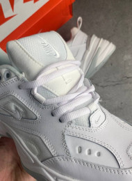 Кроссовки Nike M2K Tekno White Pure Platinum живое фото 3