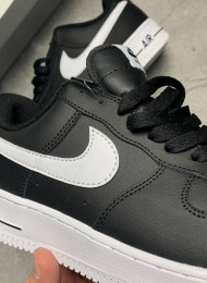 Кроссовки Nike Air Force 1 Low LV8 NBA Pack Black живое фото 3