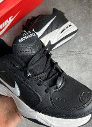 Кроссовки Nike Air Monarch 4 (IV) Black White живое фото 3