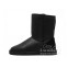 Угги женские Ugg Australia Classic Short Metallic Black