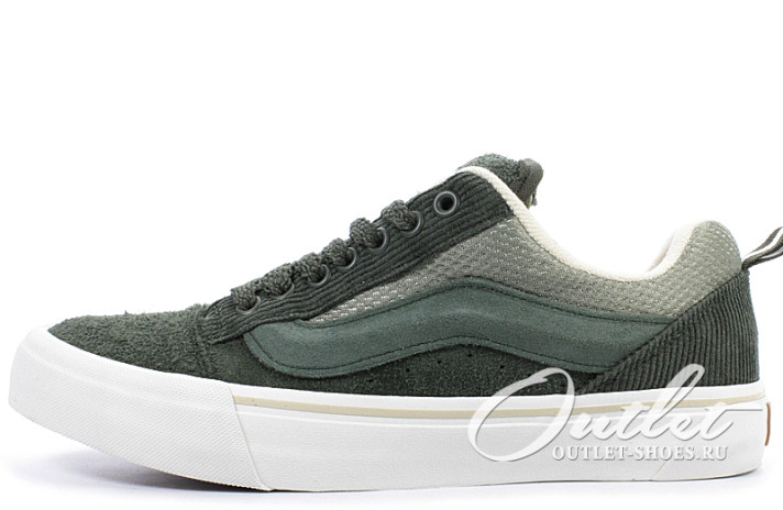 Кеды Vans Khu Skool Olive Green VN0009QCOLV зеленые